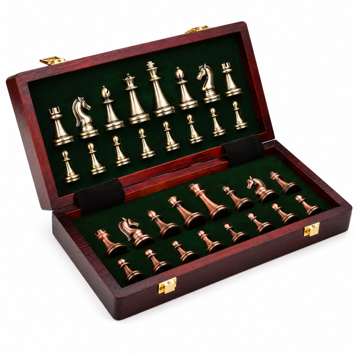 Échiquier pièces bronze Florence — vue 2